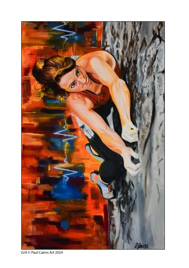 Female Rock Climber